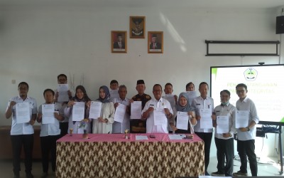 Penandatanganan Pakta Integritas PPDB TA 2024/2025